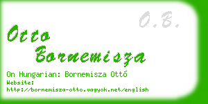 otto bornemisza business card